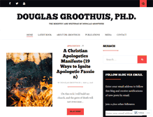 Tablet Screenshot of douglasgroothuis.com